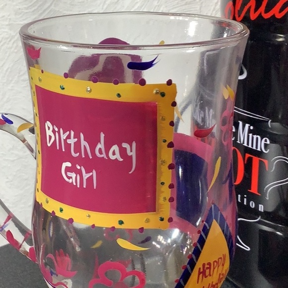 LOLITA NEW - I Like Mine Hot Collection - hand painted Glass w/ rhinestones - Picture 6 of 12